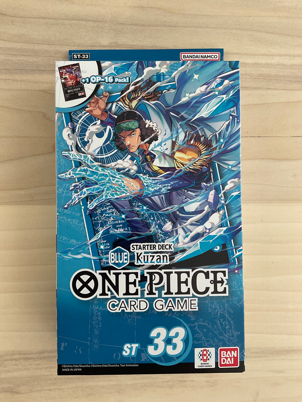 Bandai One Piece starter deck st33 Kuzan