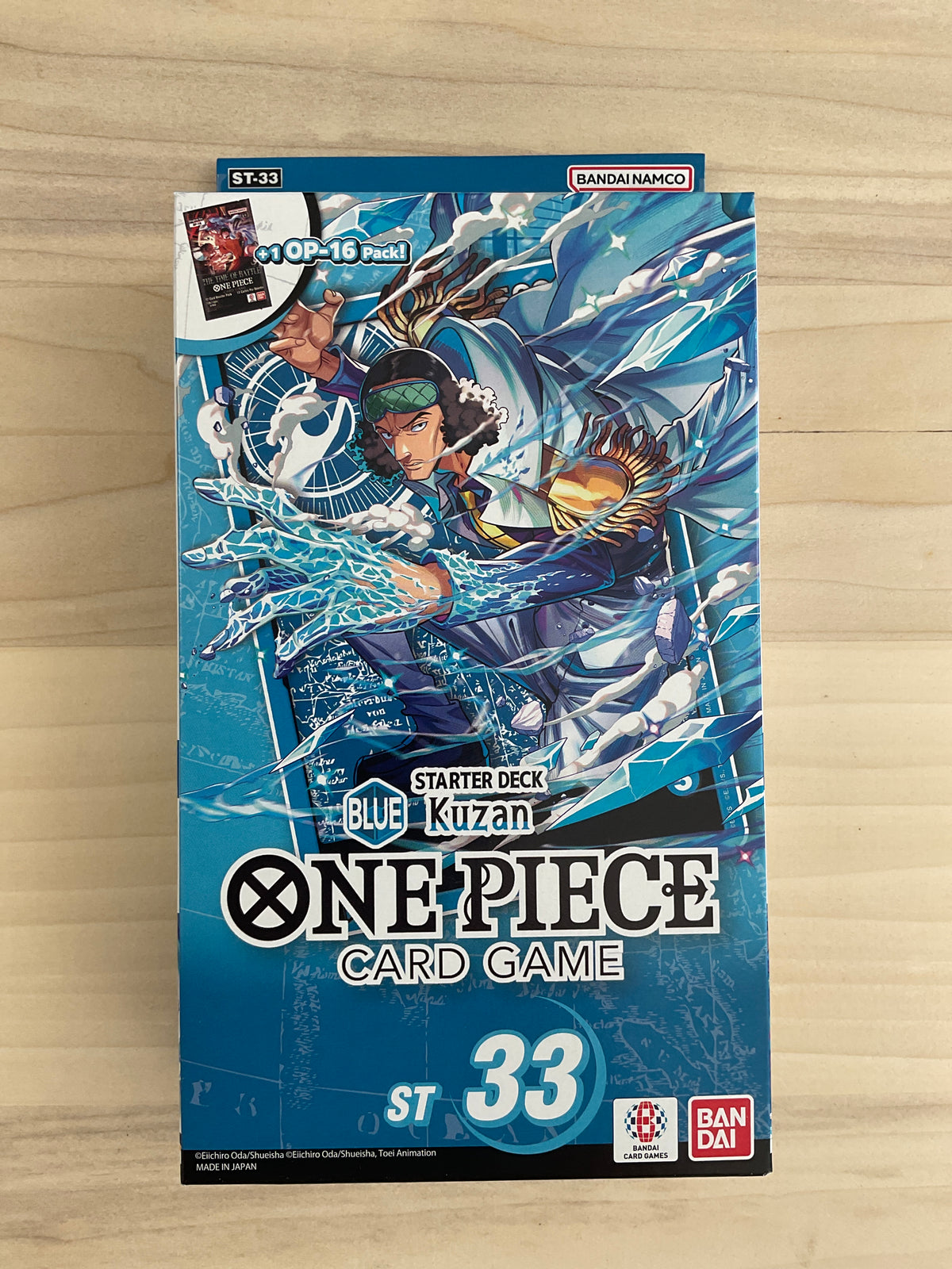 Bandai One Piece starter deck st33 Kuzan
