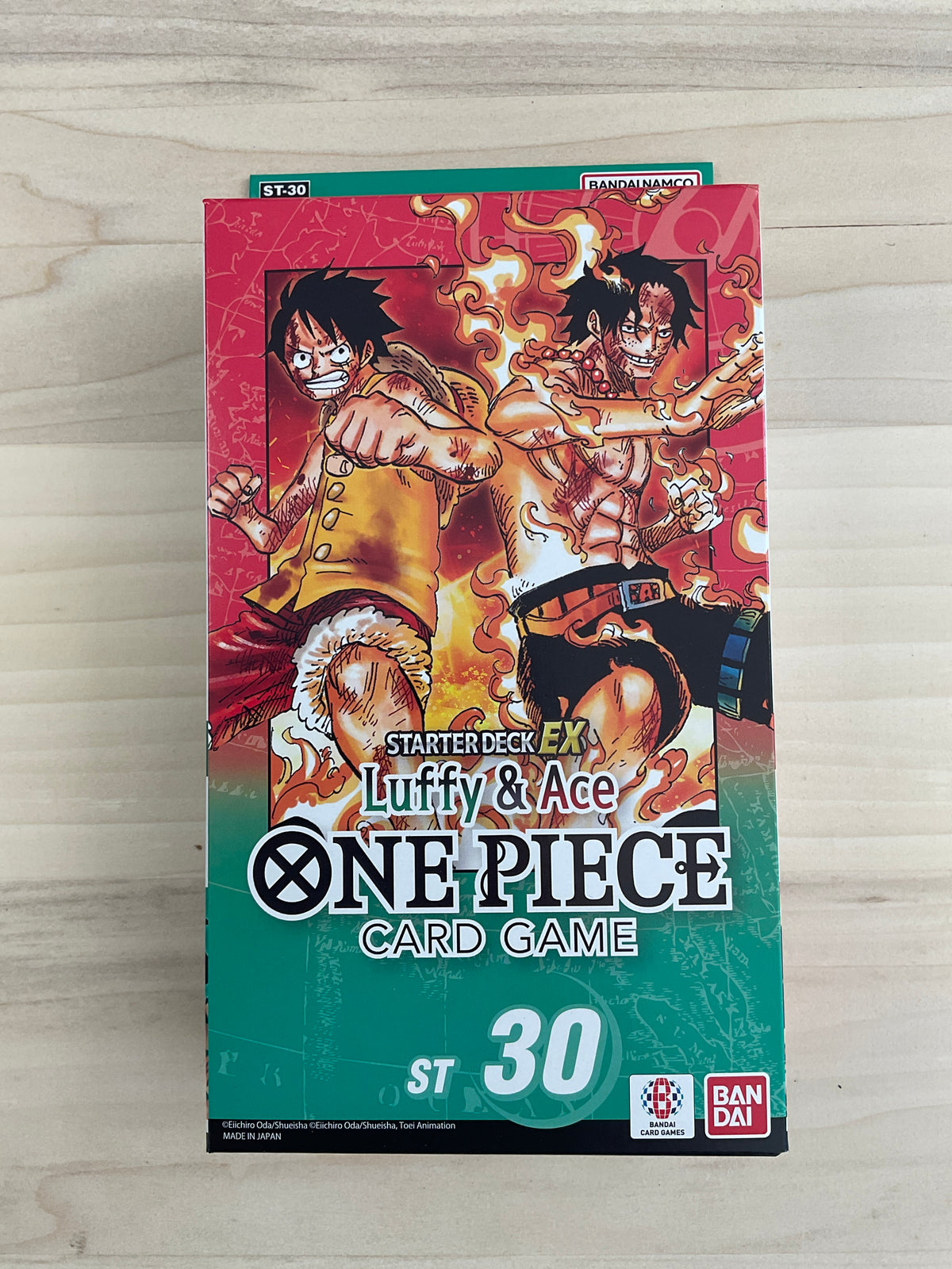 Bandai One Piece starter deck  St30  Luffy &Ace  Starter deck Ex