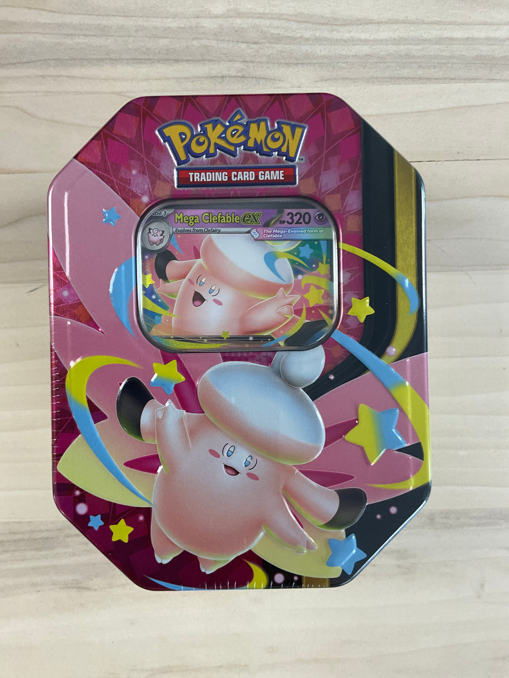 Pokémon tin  Mega  Clefable