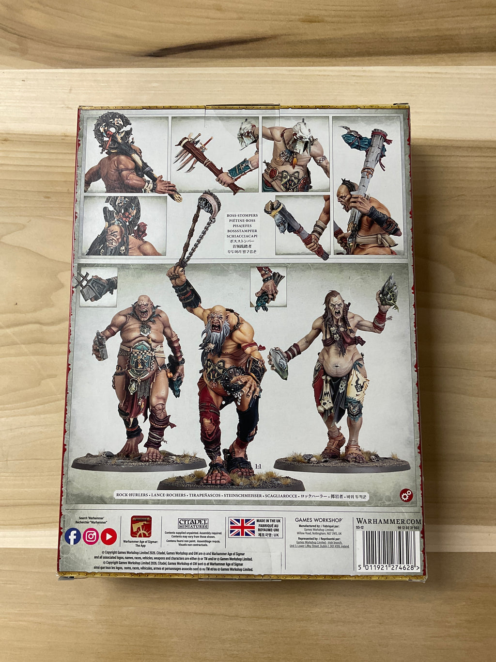 Warhammer Âge of Sigmar Boss-Stompers