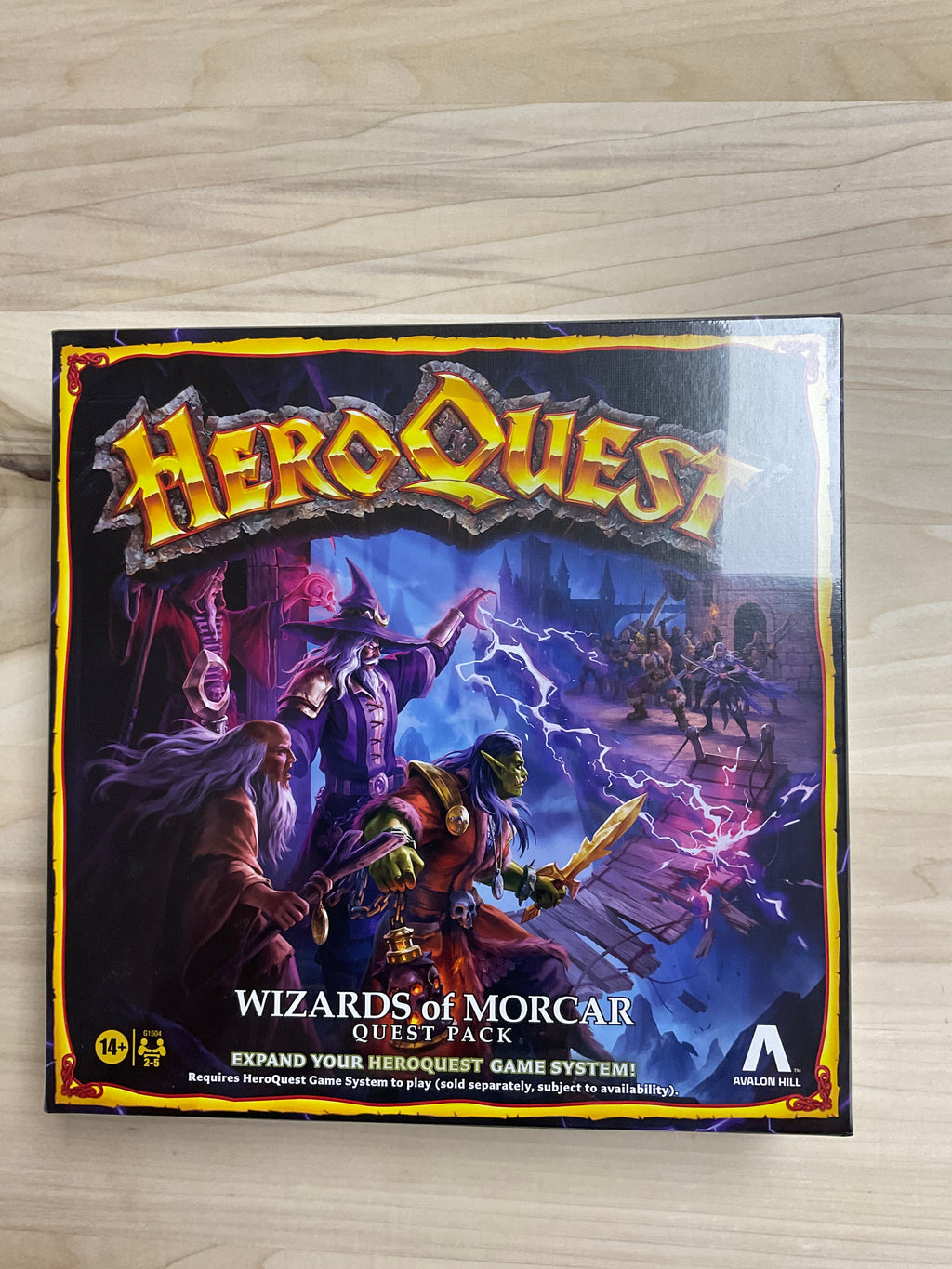 Héros Quest wizards of Morcar
