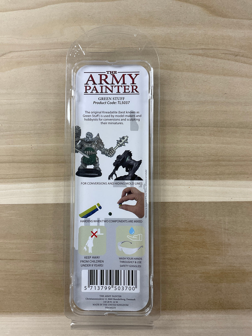 Army painter.  Green stuff