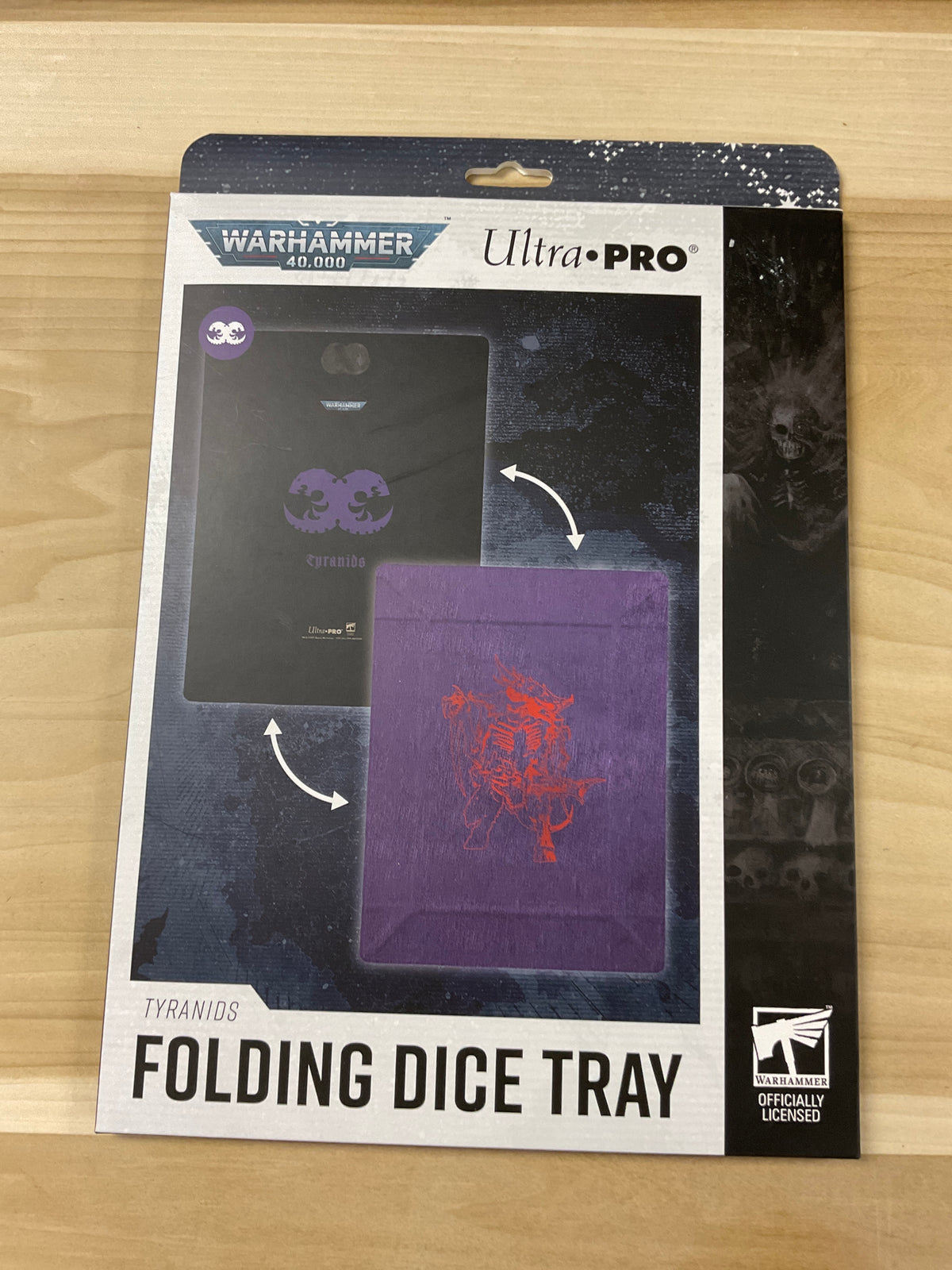Warhammer. Ultra pro. Folding dice tray.  Tyranids