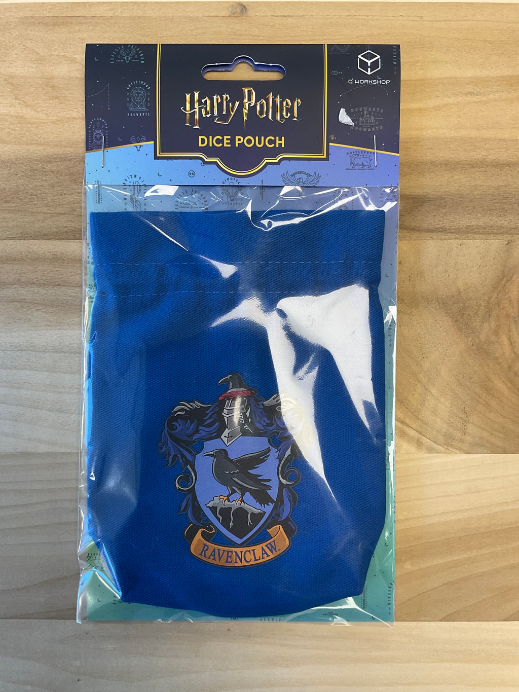 Harry Potter dice bag.  Ravenc’aw