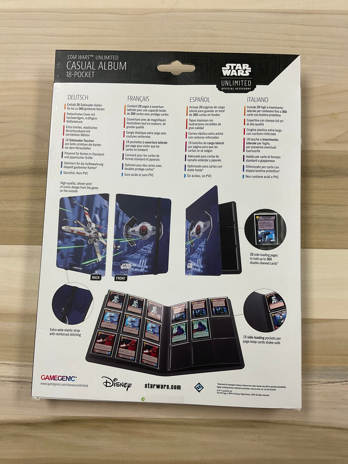 Gamegenic Star Wars Binder