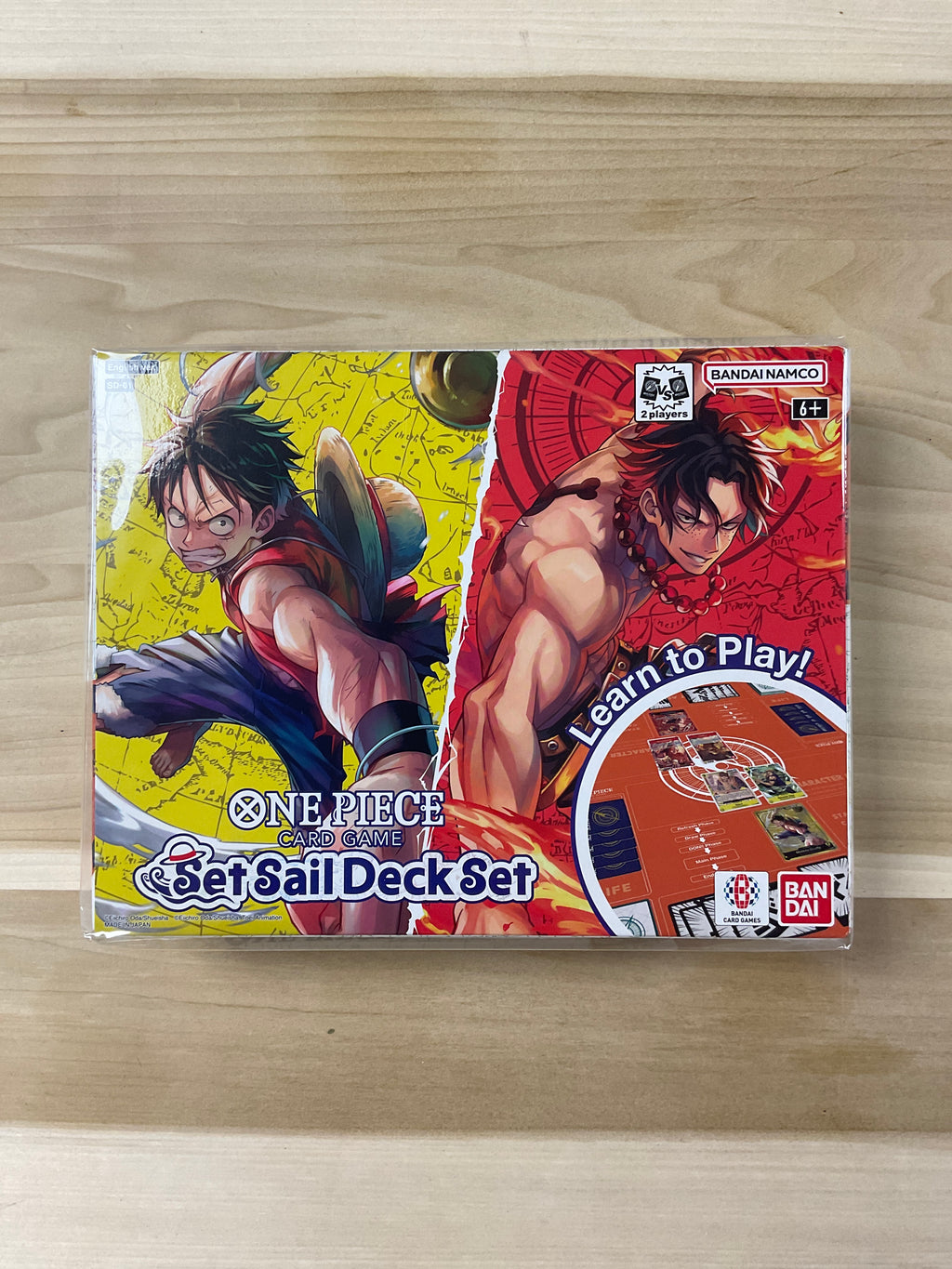 Bandai One Piece  set sail deck set  learn to play