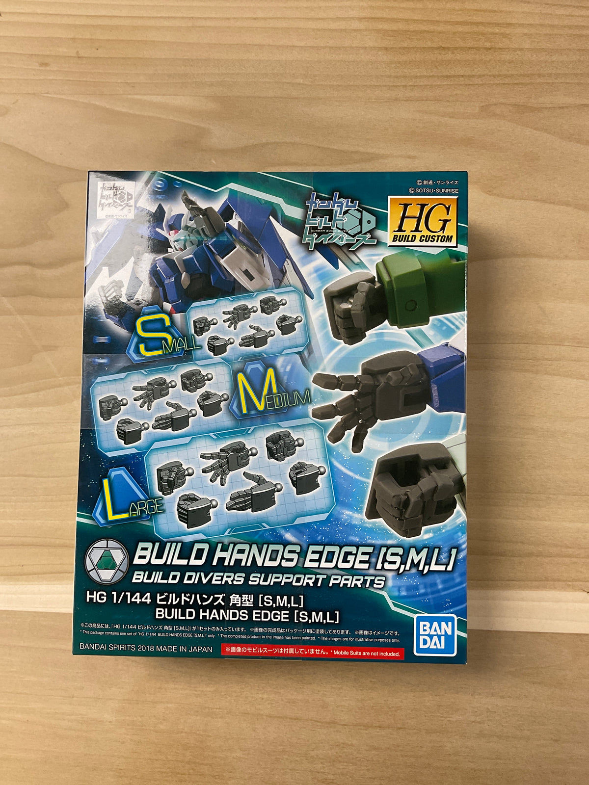 Bandai Namco   Building hands edge