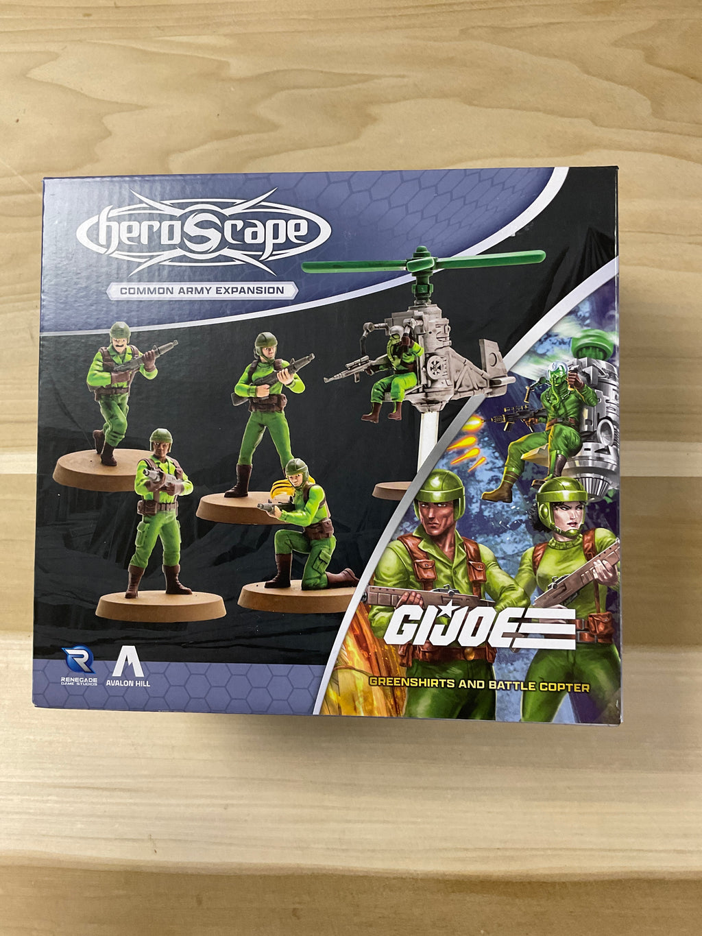 HeroScape   Gijoe   Greenshirts $ battle copter