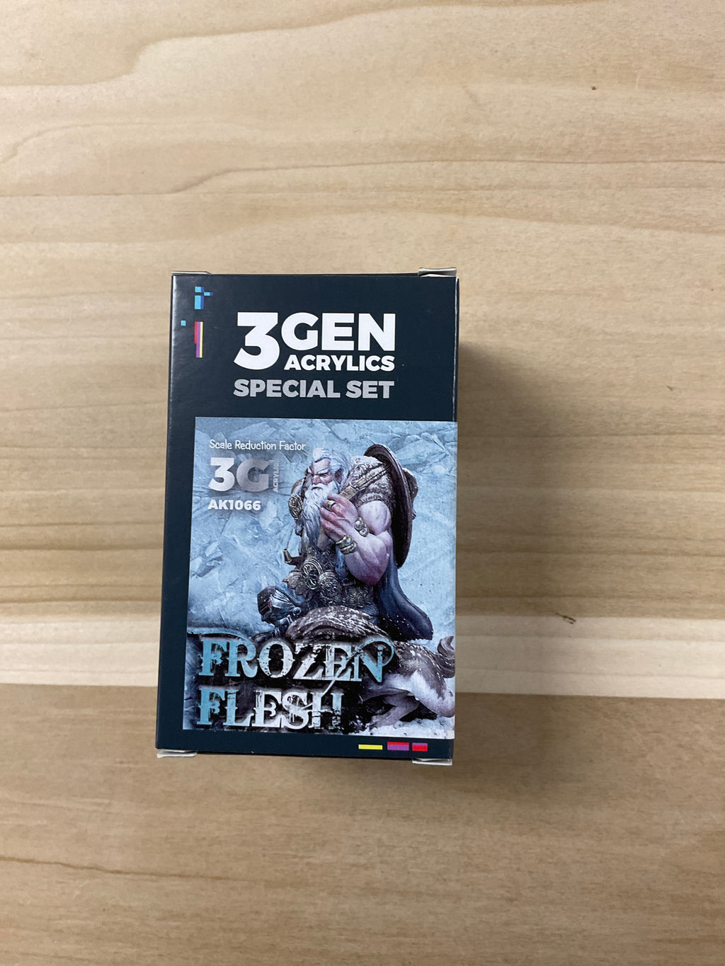Ak. 3 gen acrylics spécial set.  Frozen flesh
