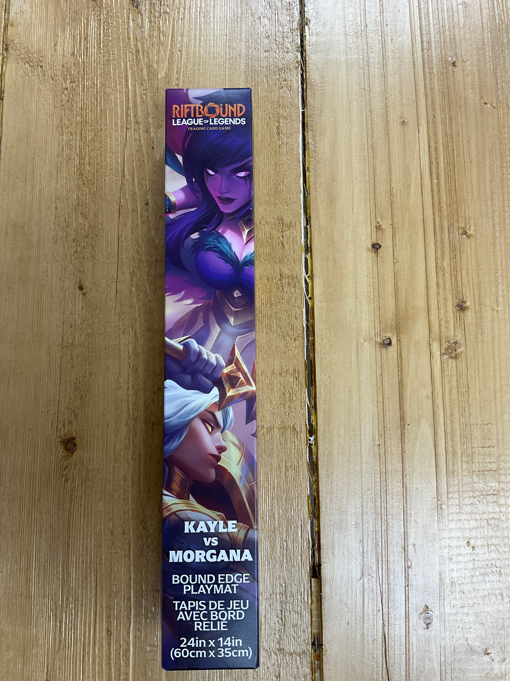 Riftbound league of legends Playmat Kayle vs Morgan