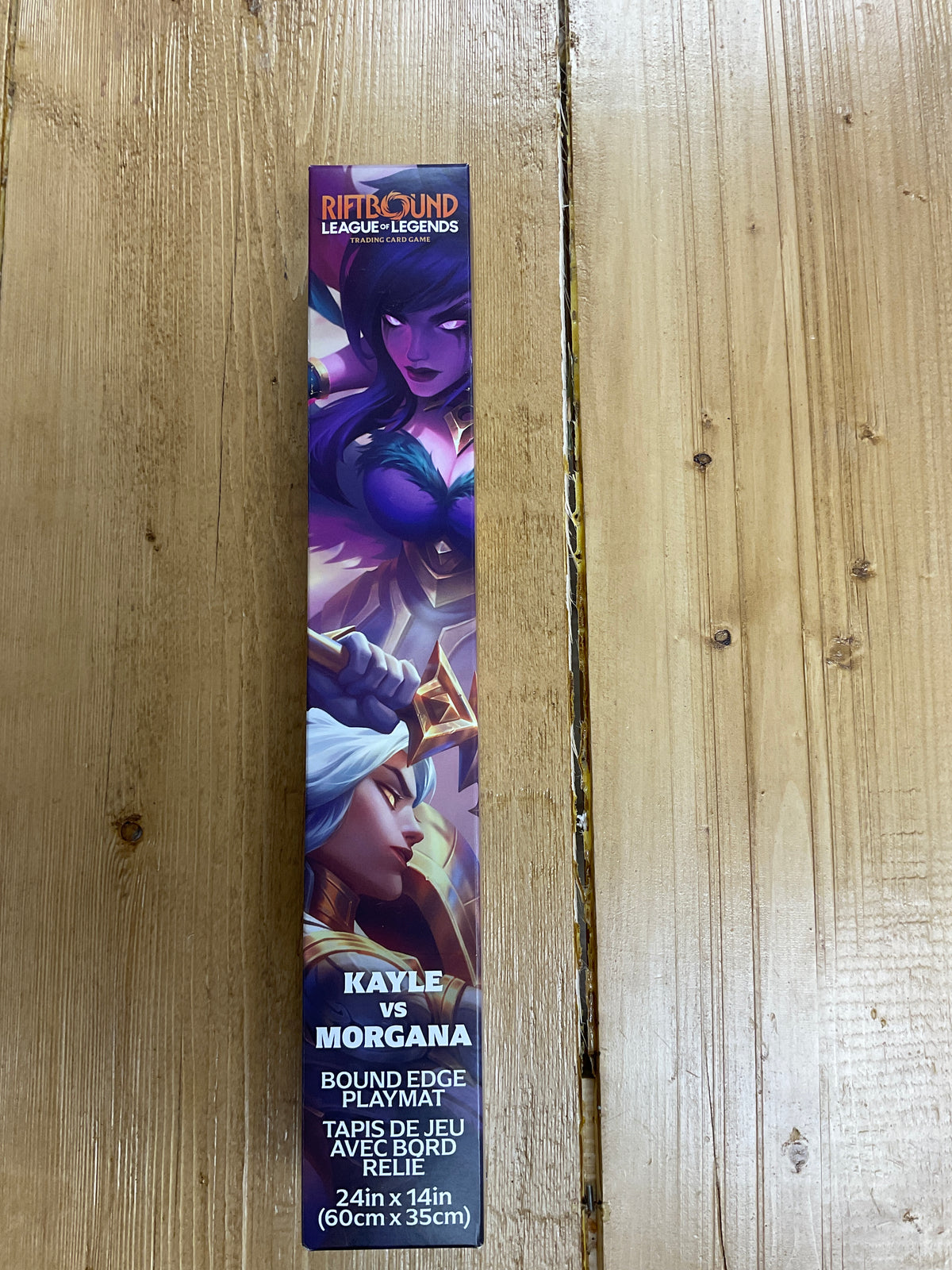 Riftbound league of legends Playmat Kayle vs Morgan
