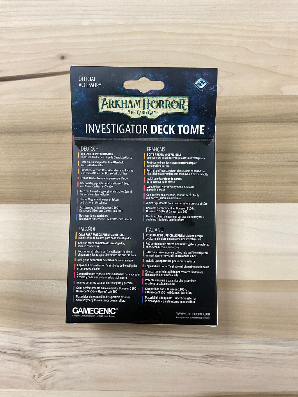 Arkham horror deck box