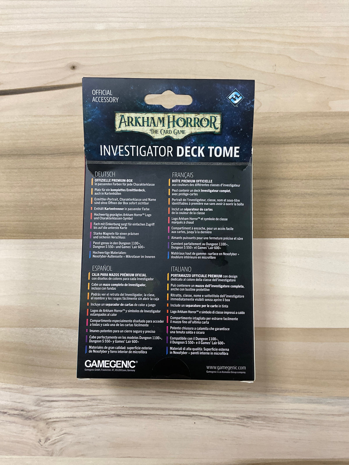 Arkham horror deck box