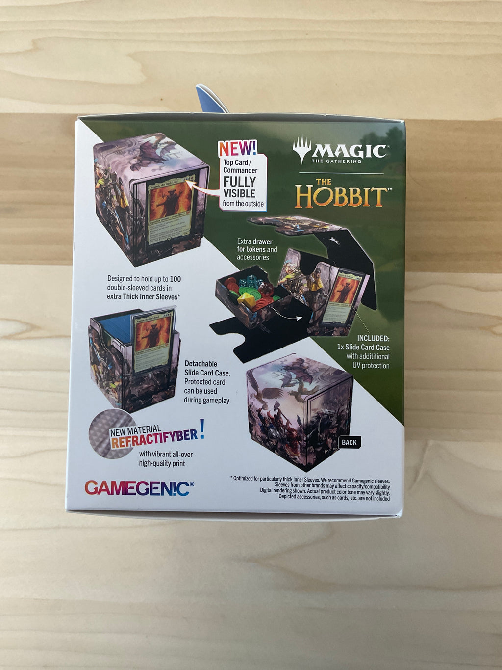 Gamegenic Mtg The Hobbit deck box Sidekick pro 100+ XML convertible
