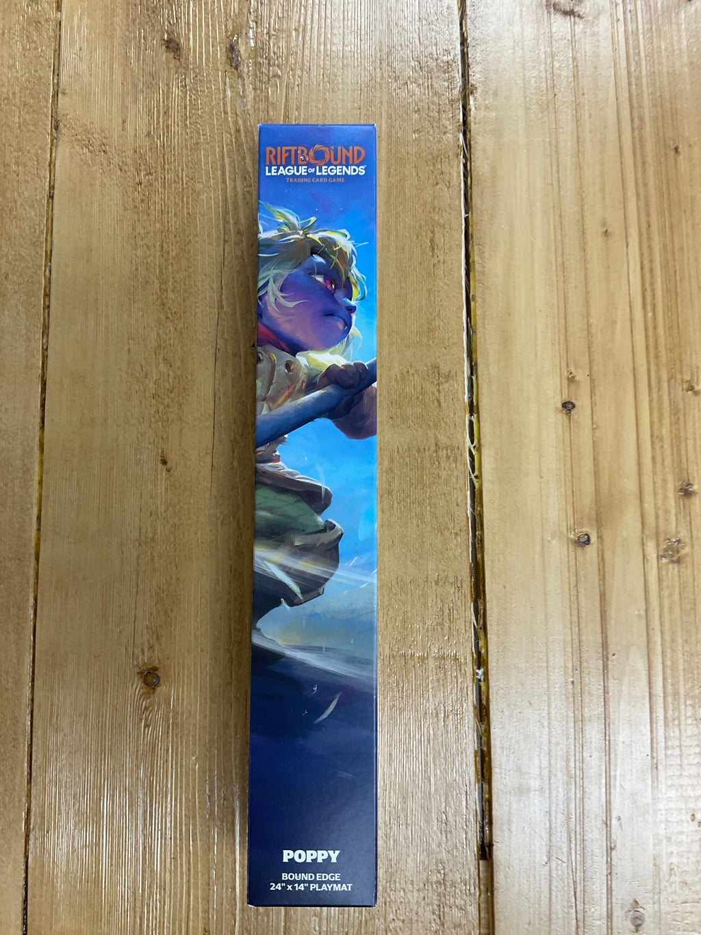 Riftbound league of legends Playmat Poppy