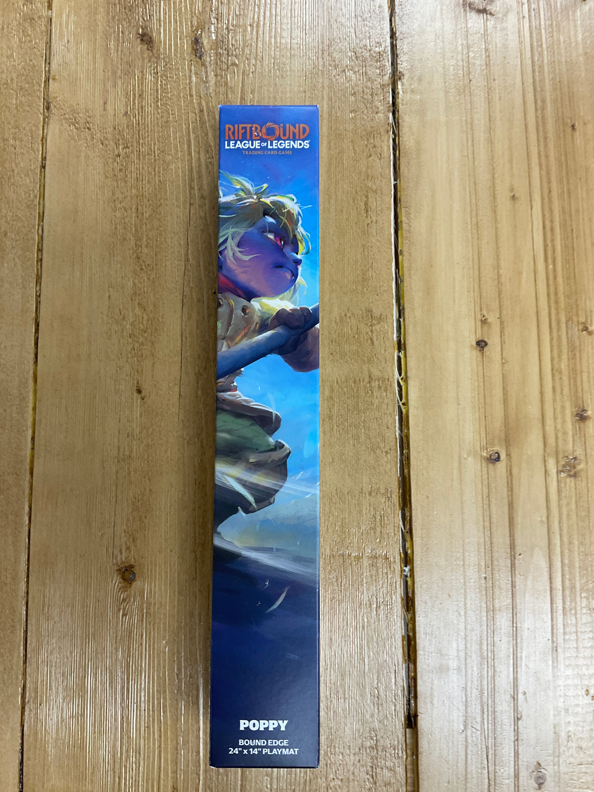 Riftbound league of legends Playmat Poppy