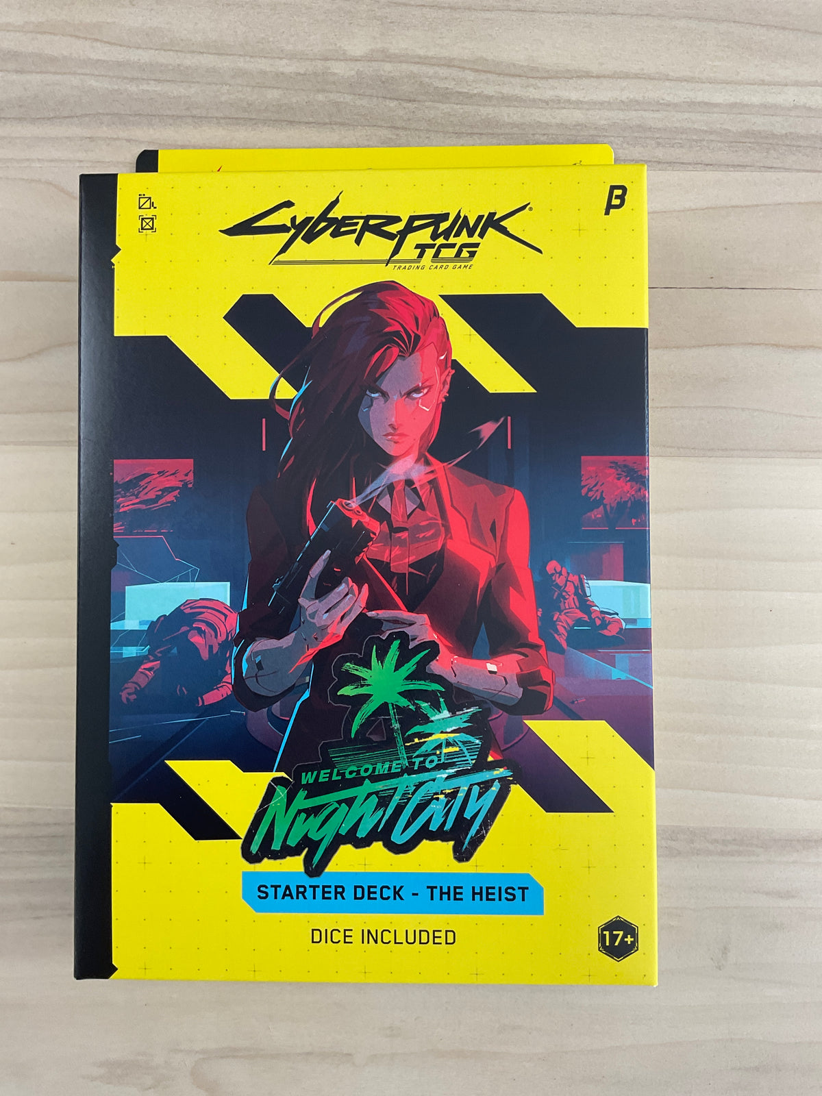 Cyberpunk TCG  bêta  welcome to Night city starter deck   The heist