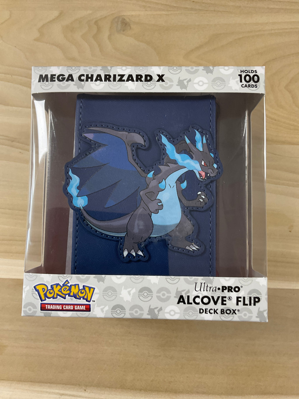 Pokémon Mega charizard X deck box alcolve