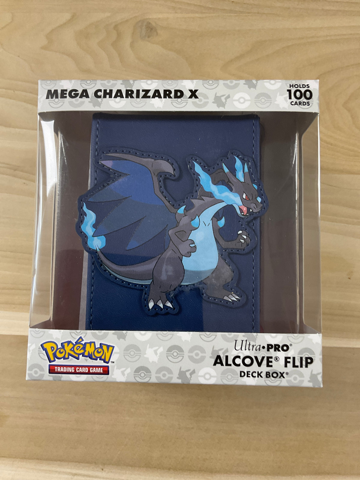 Pokémon Mega charizard X deck box alcolve