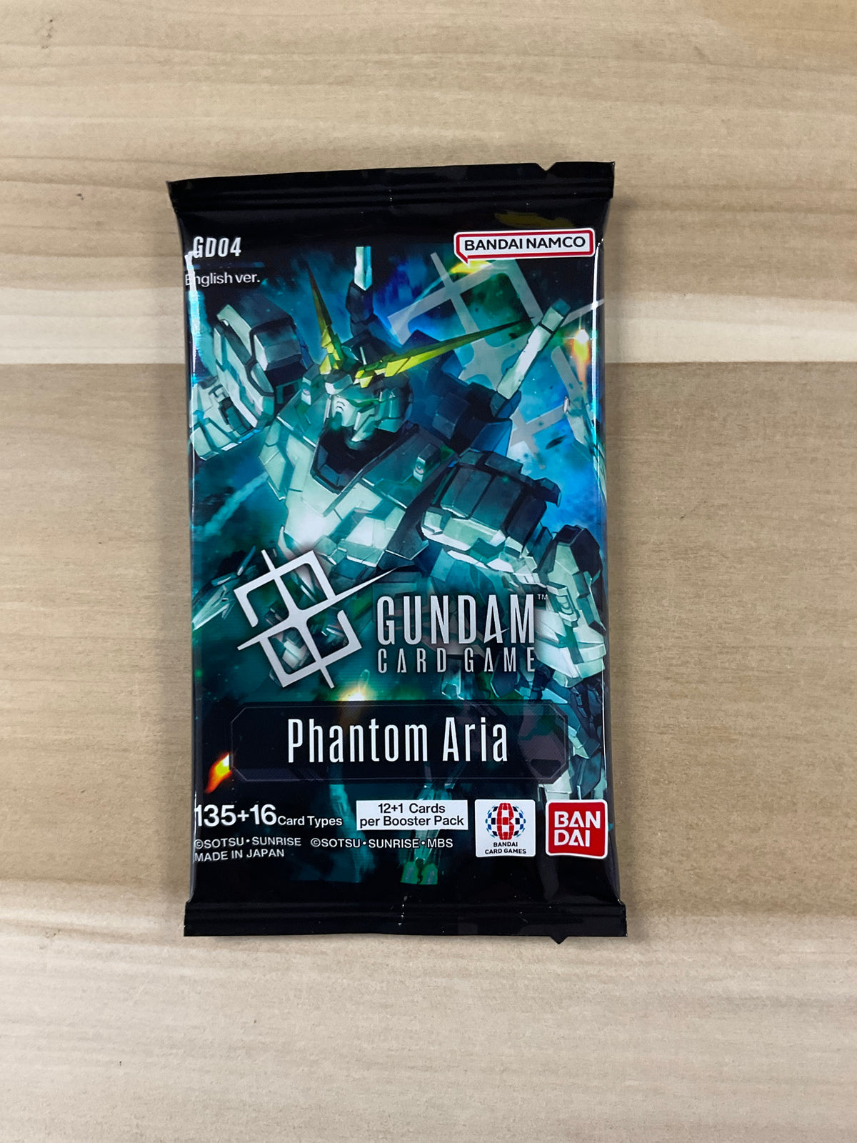 bandai Gundam Phantom Aria booster