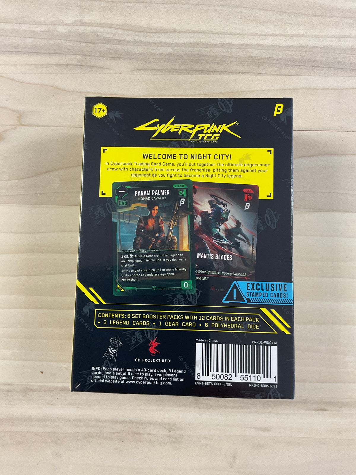 Cyberpunk TCG  Prerealese  Bête version