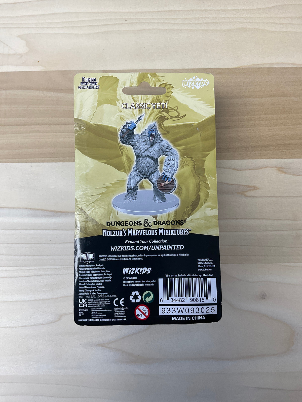 D&d  Nolzur   Classic yeti
