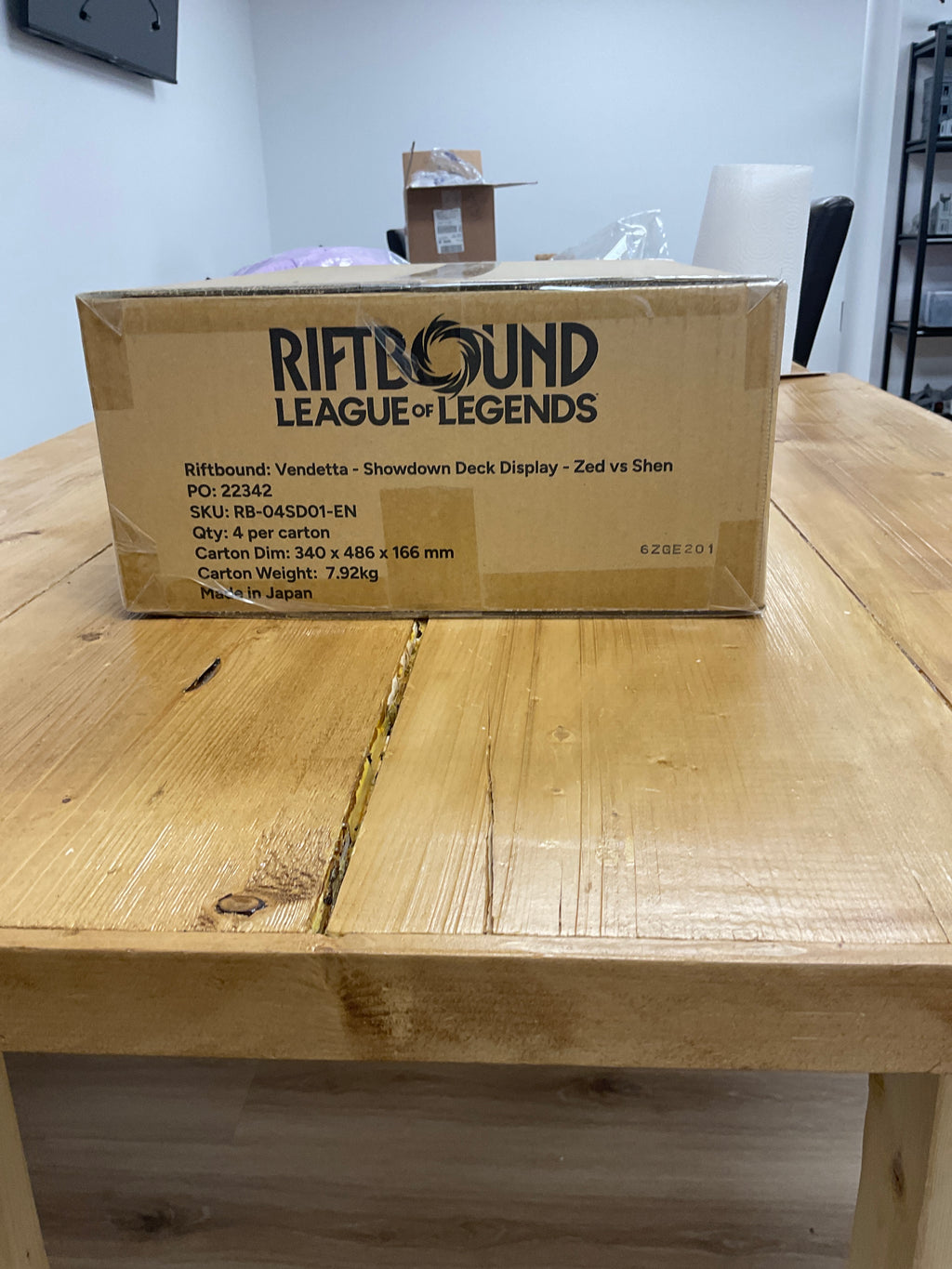 Riftbound Vendetta Showdown deck Zed vs Shen