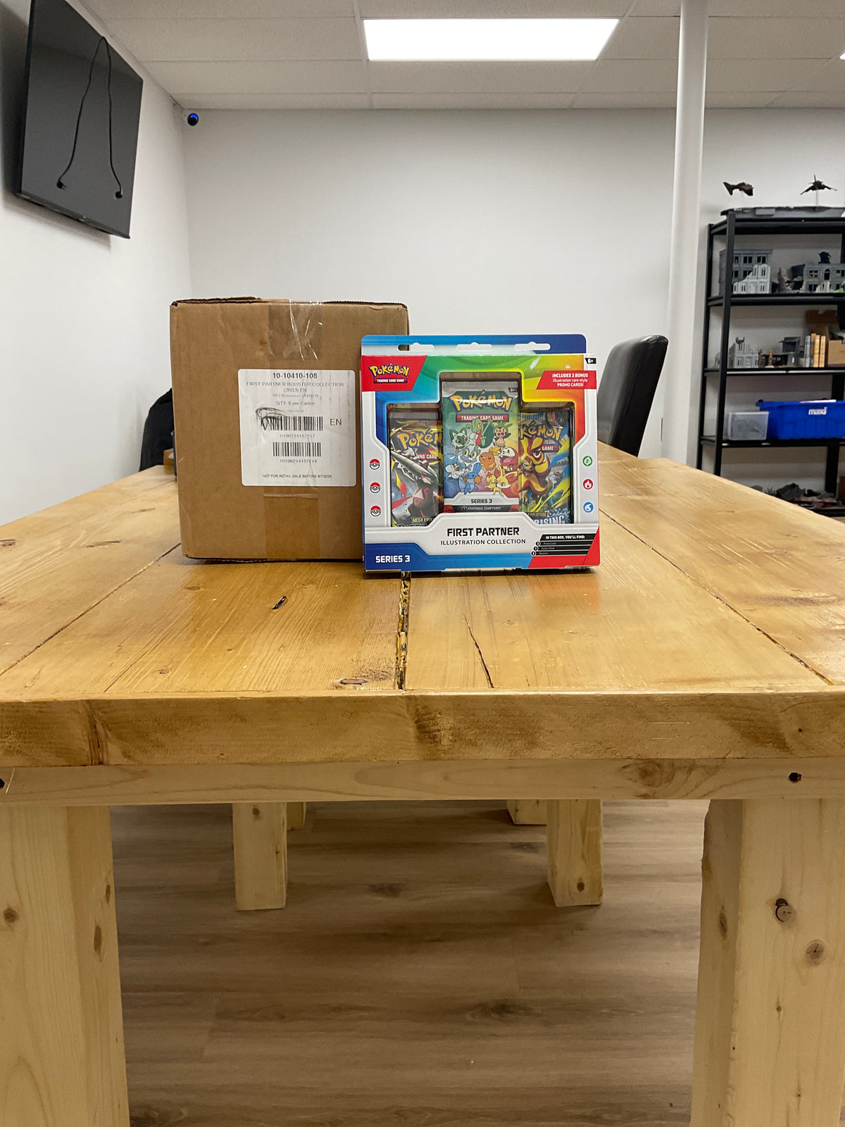 Pokémon First Partner booster collection séries 3
