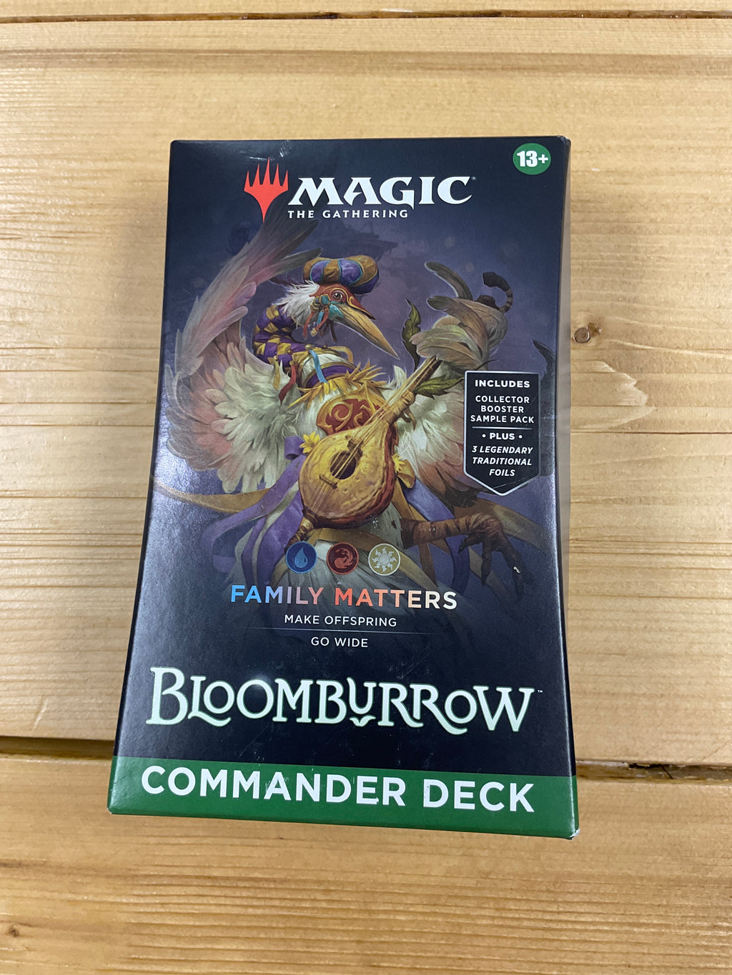 Mtg  Bloomburrow  commander deck   Famaly matters