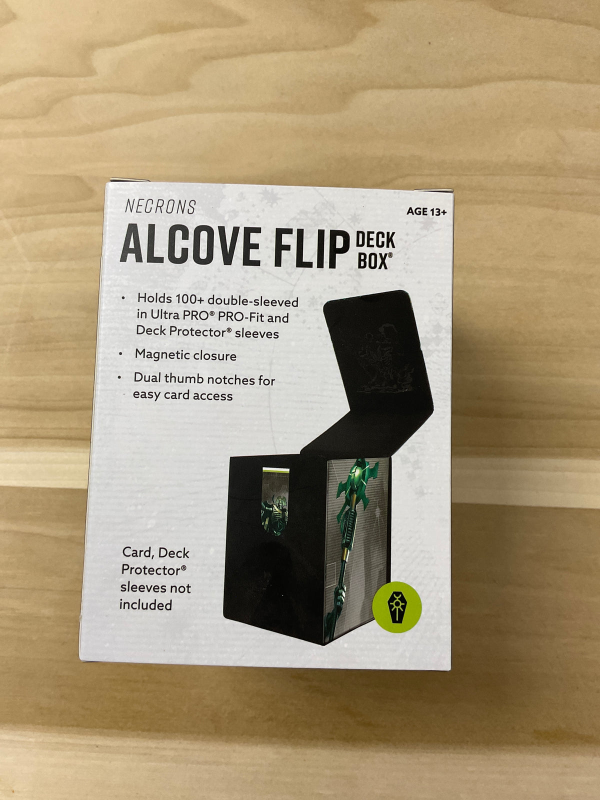 Ultra pro Warhammer Alcôve Flip Deck box Necron