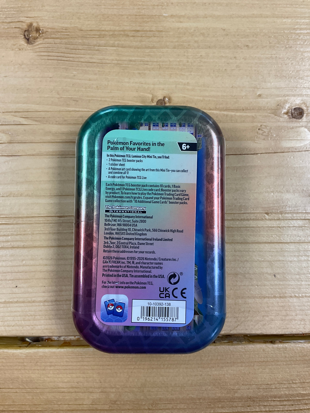 Pokémon luminose city  Tin