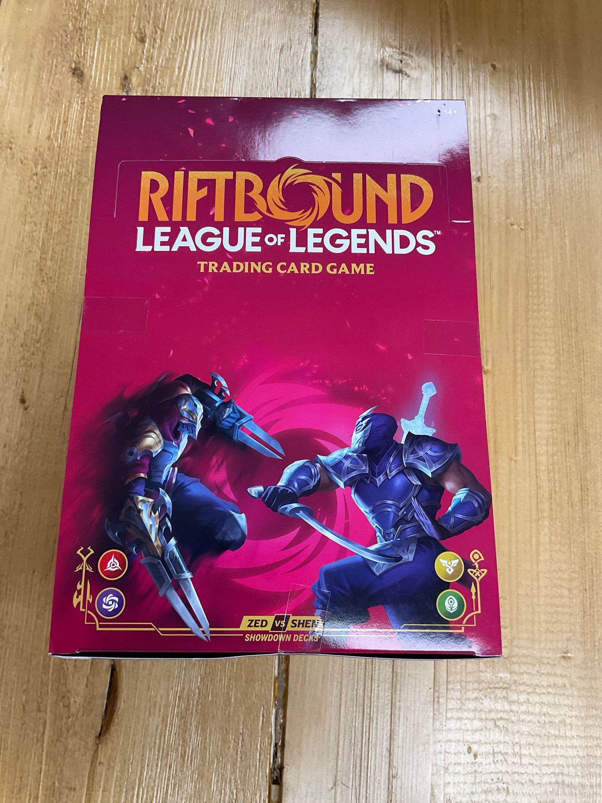 Riftbound Vendetta Showdown deck Zed vs Shen