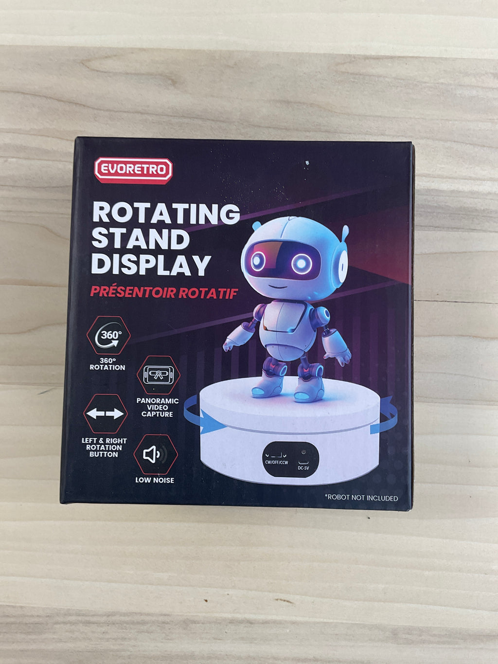 Evoretro  Rotating Stand Display