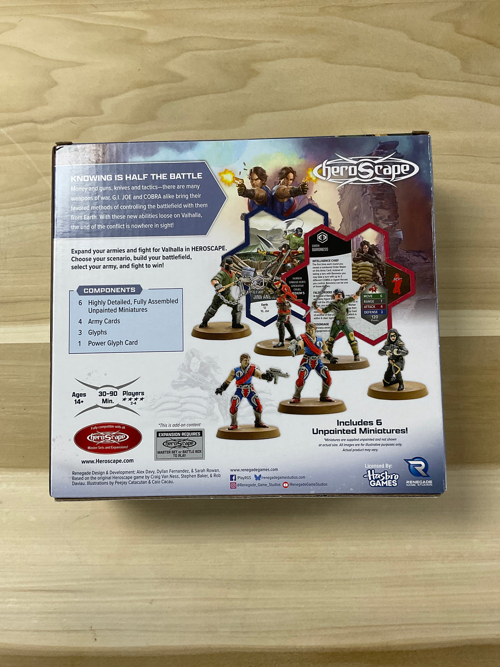 HeroScape Gijoe   Strike forces