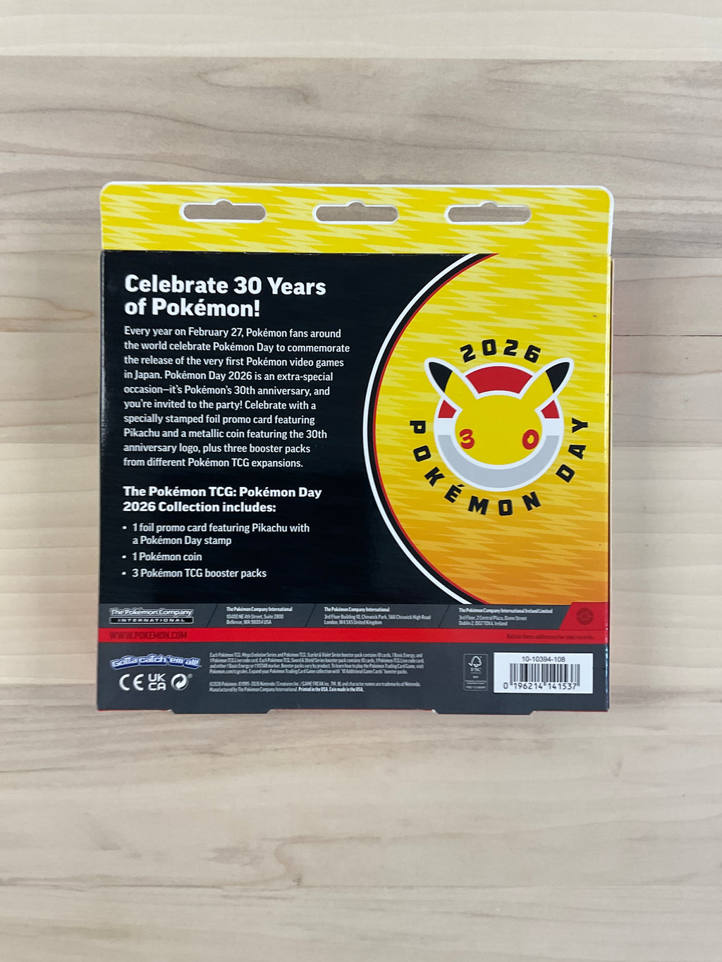 Pokémon 2026 Pokémon day