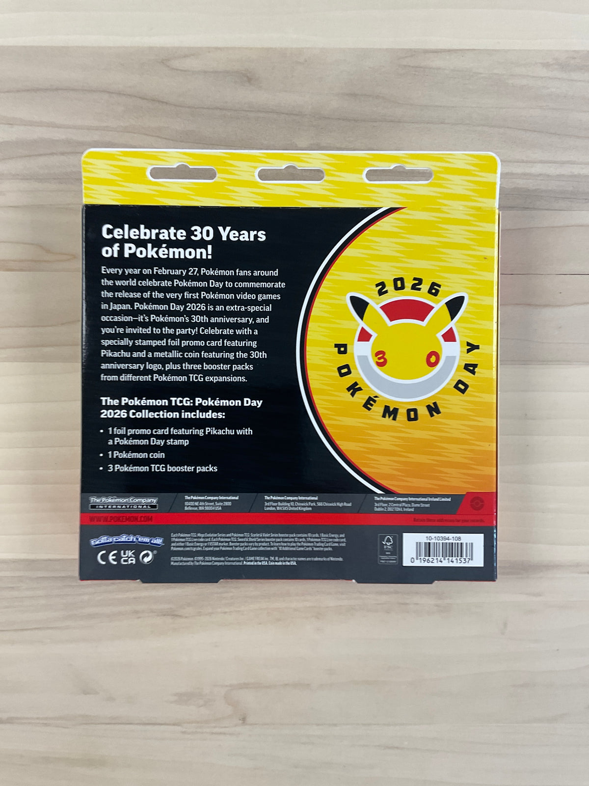Pokémon 2026 Pokémon day