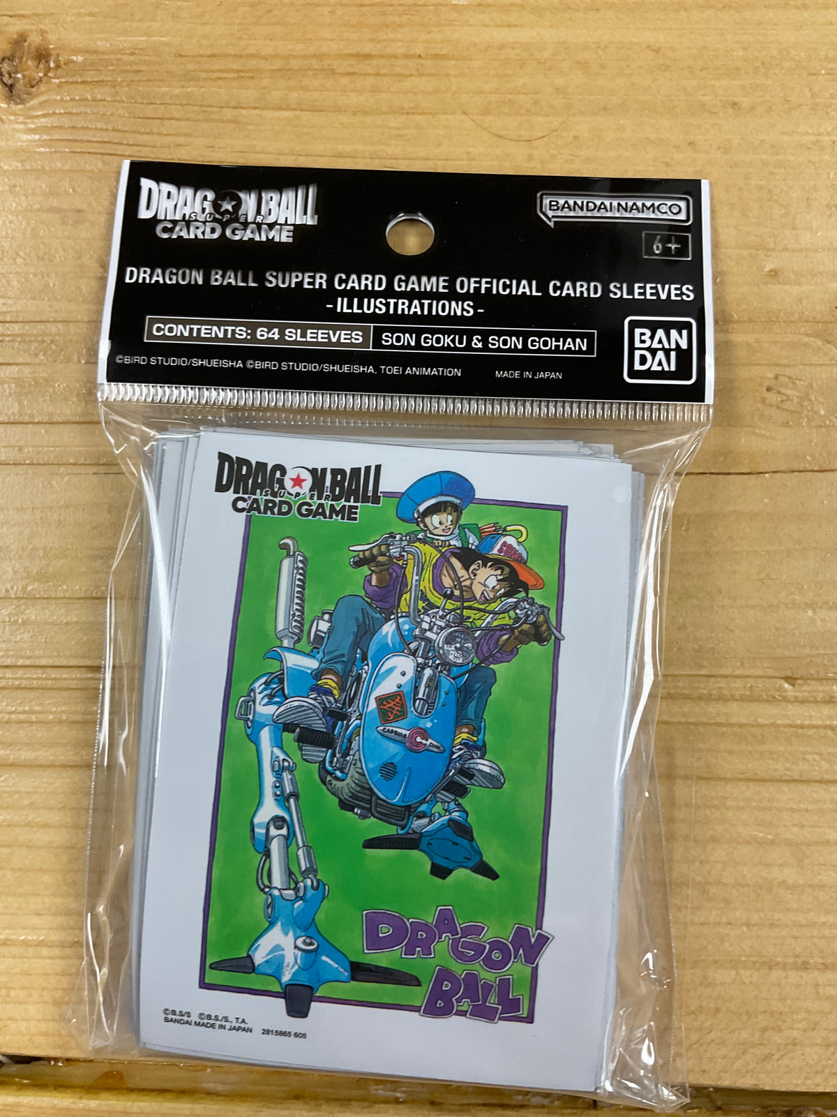Dragon Ball fusion World Sleeve Son Goku &Son Gohan