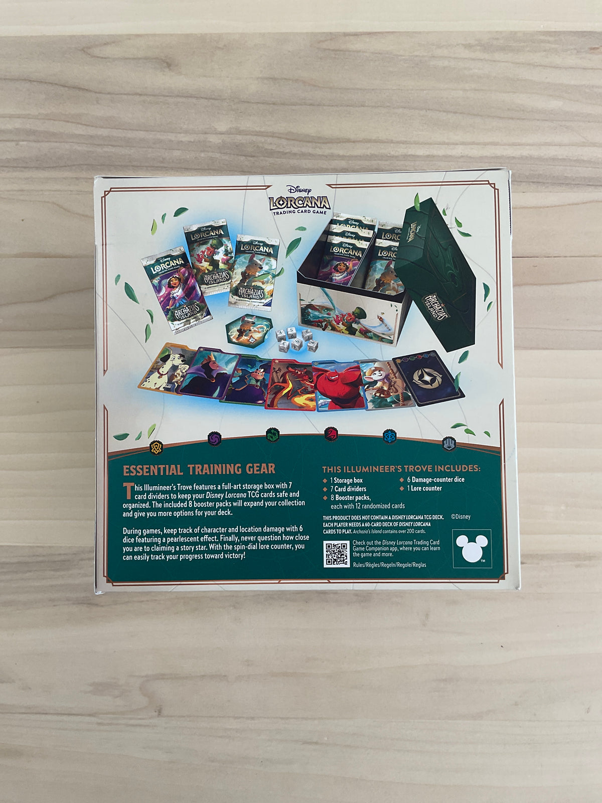 Disney  Lorcana   Archazias island   Trouve box