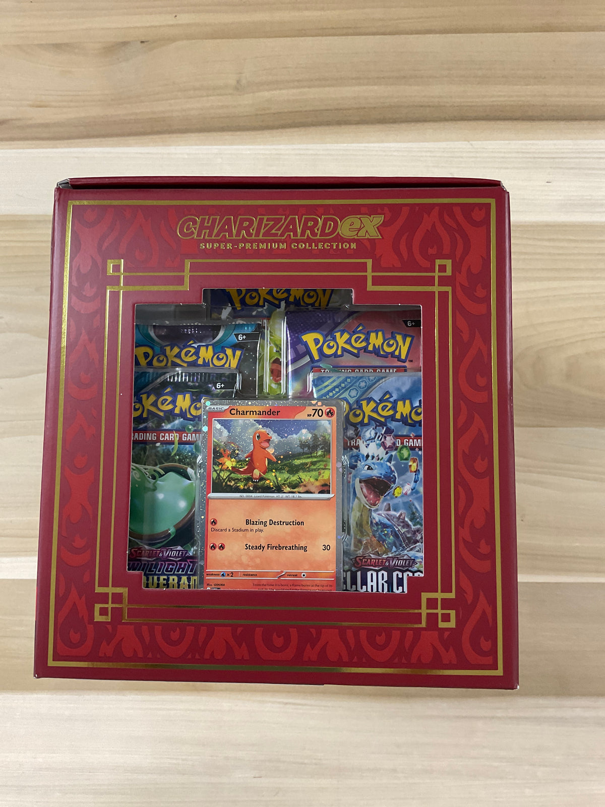 Pokémon Charizards ex super premium collection