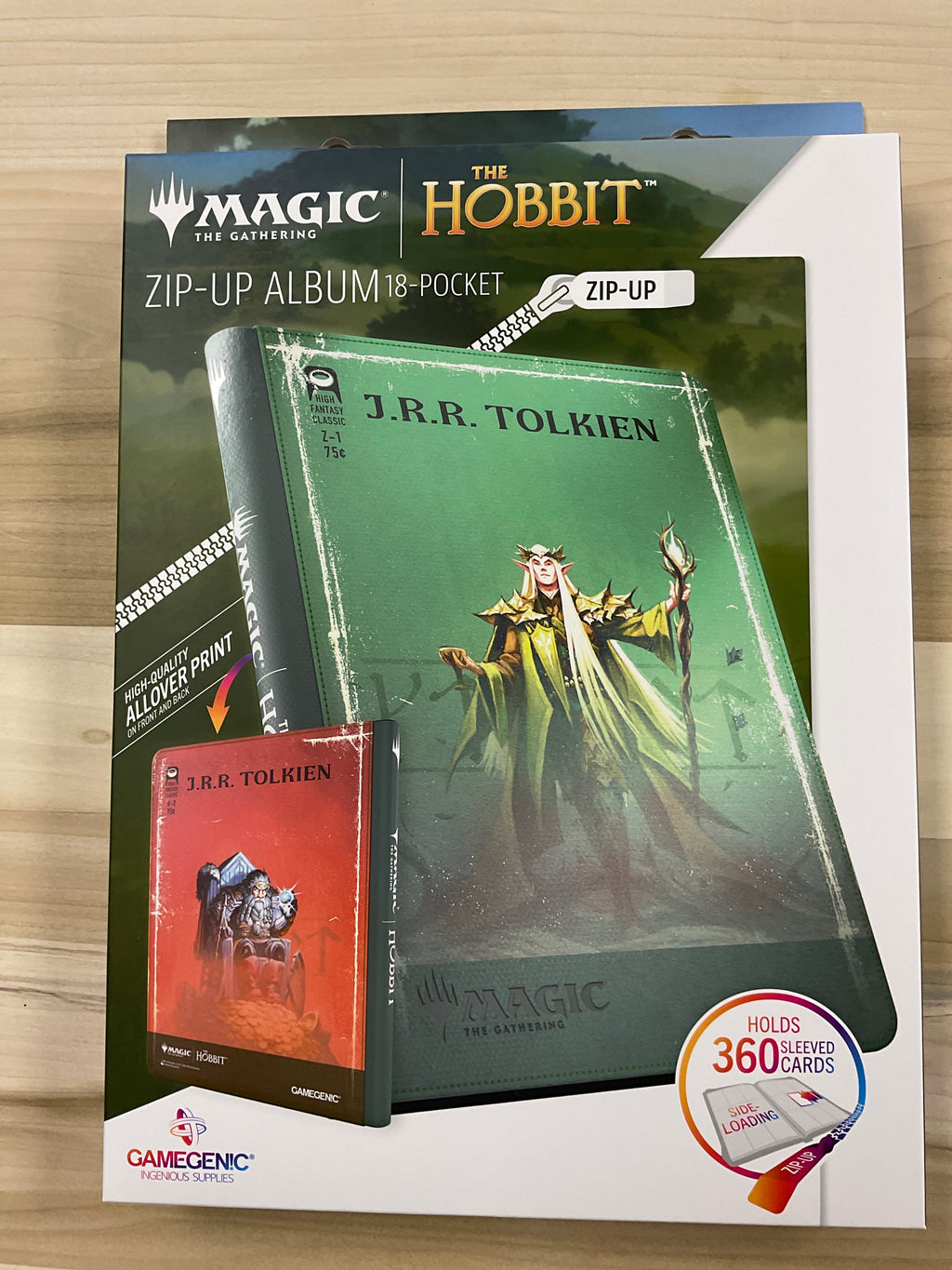 Gamegenic Mtg Binder The Hobbit   Green