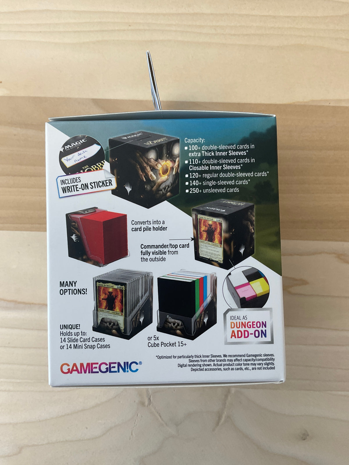 Gamegenic Mtg The Hobbit deck box bastion 80xl Ring
