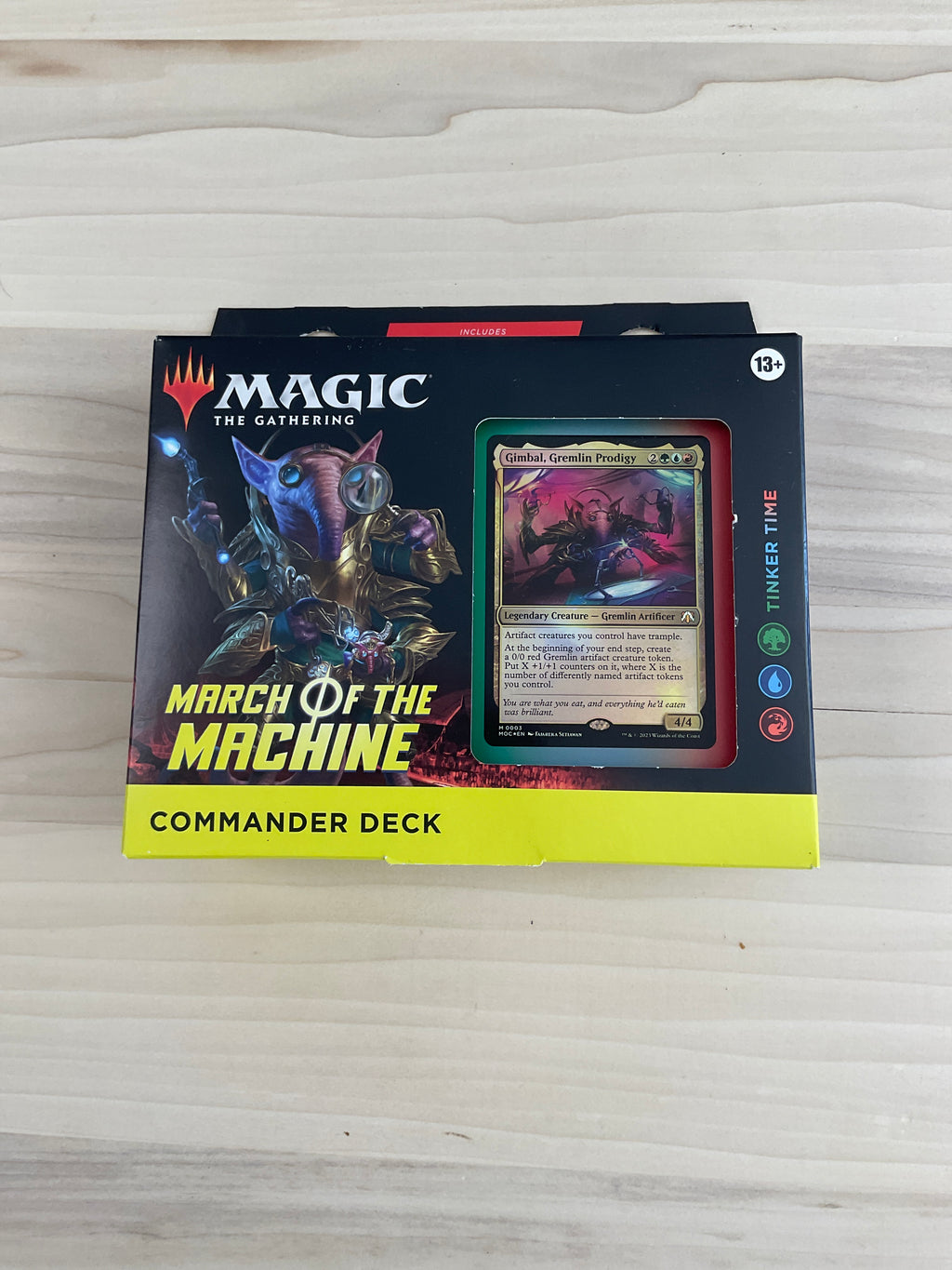 Mtg commander deck Time of the machine  Tinder time