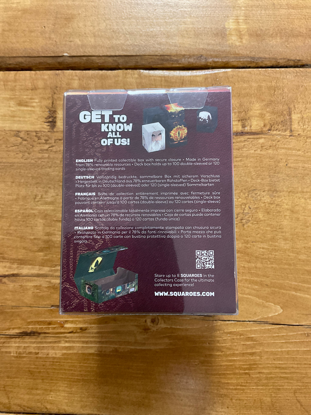 Ultimate guard collectible deck box Lords of the rings Balrog