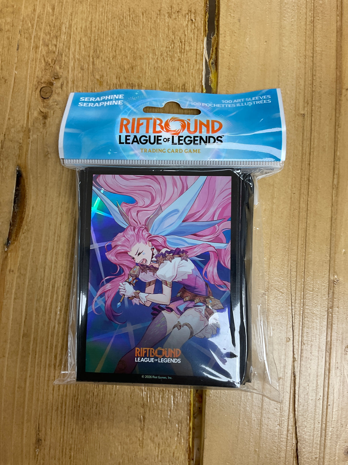 Riftbound league of legends Sleeve Seraphine