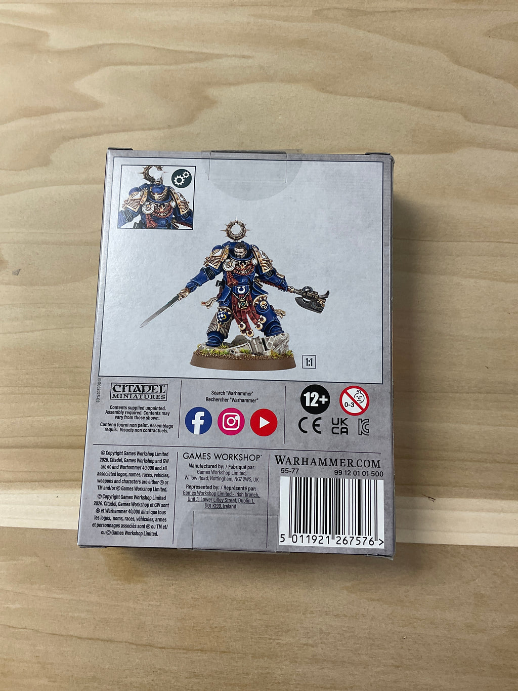 Warhammer Space Marines Kaius Konorius