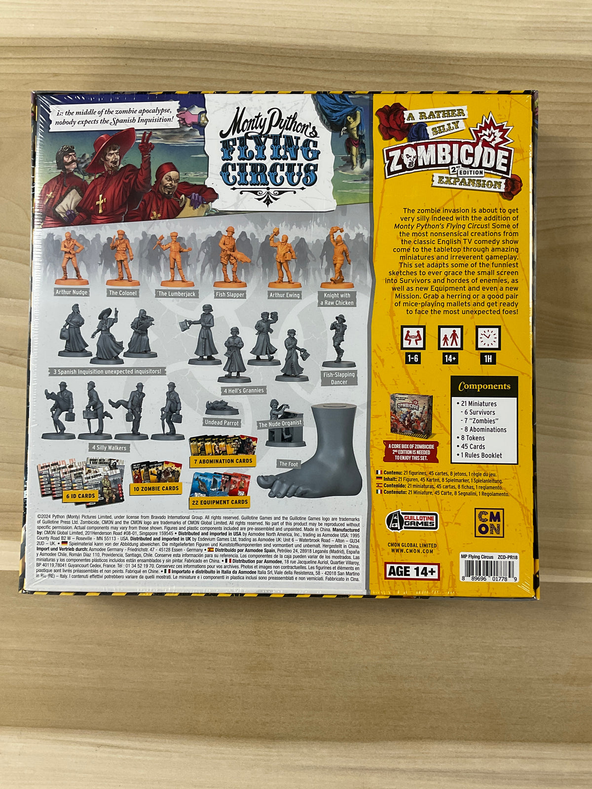 Zombicide monty python   Flying circus