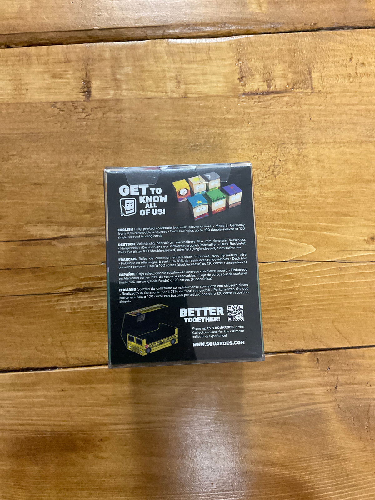 Squaroes Paladin Butters deck box