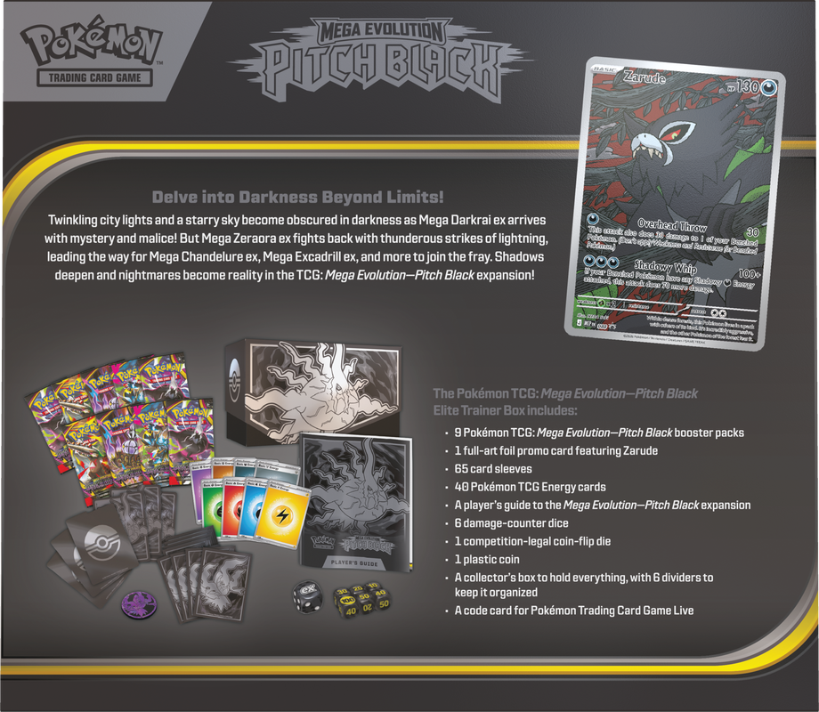 POKEMON ME05 PITCH BLACK ELITE TRAINER