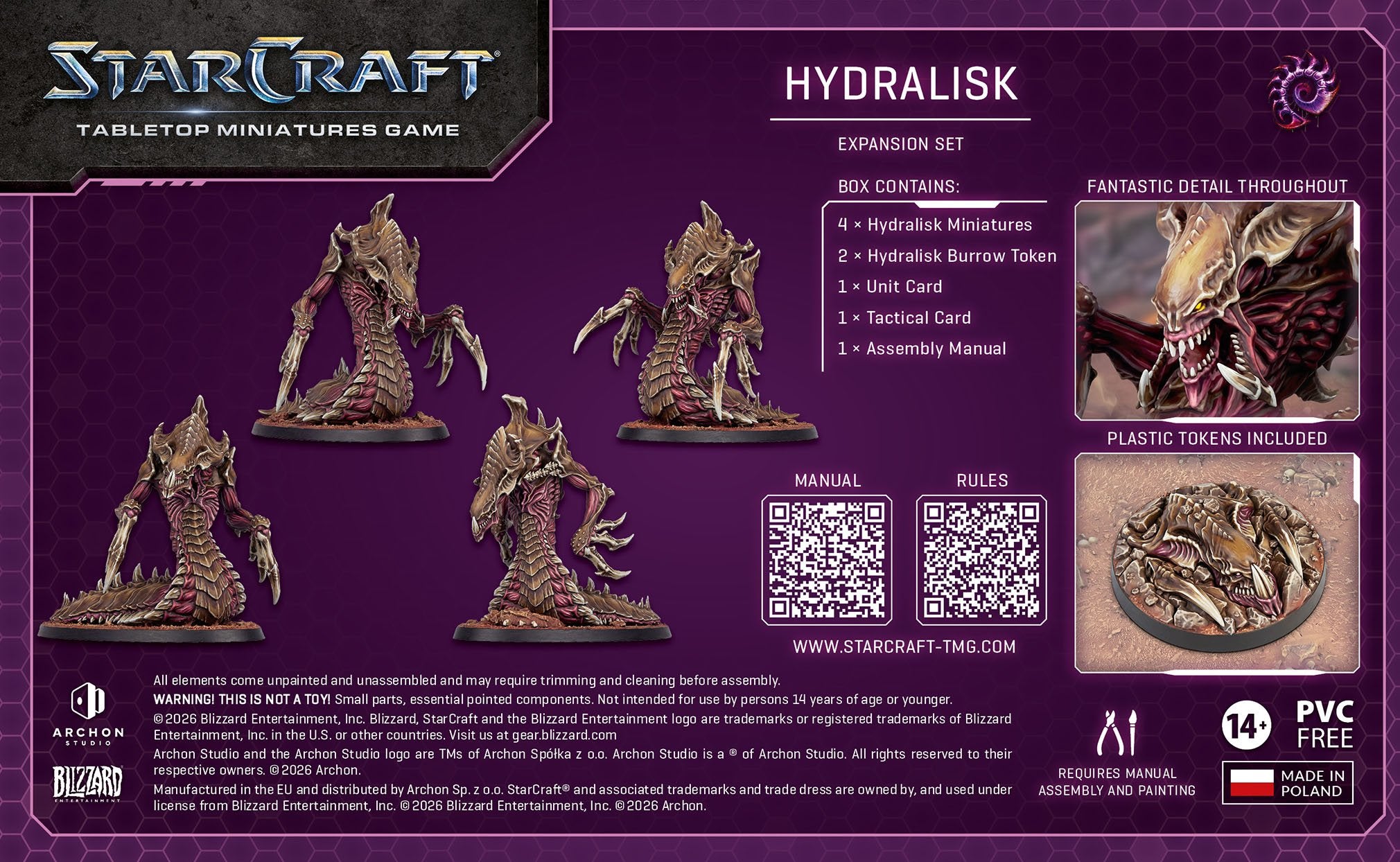 STARCRAFT ZERG HYDRALISK
